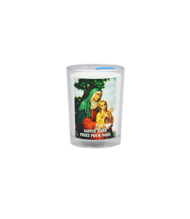 Chandelles Tradition / Tradition Candles Saint Anne votive lamp (french)