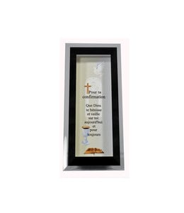 Confirmation glass and mirror frame (french)