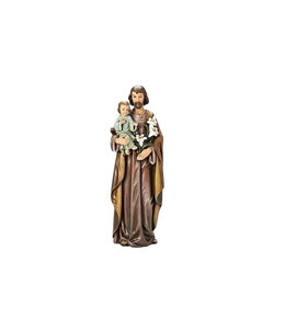 Joseph's Studio / Roman Statue saint Joseph en résine couleur (45cm)