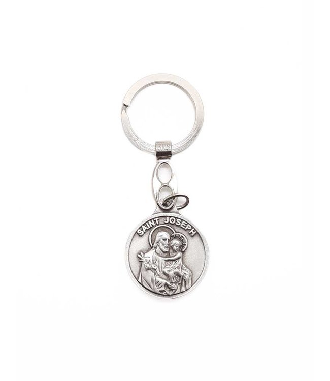 Keychain : Saint Joseph / Saint Christopher