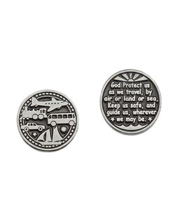 Travel prayer coin