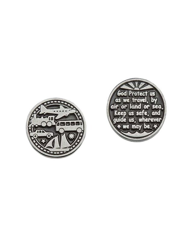 Travel prayer coin