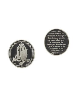 Serenity prayer coin (french)