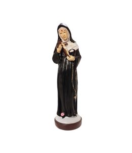 Statue sainte Rita en résine (16cm)