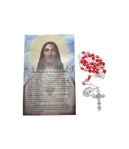 Sacred Heart of Jesus chaplet and prayer in 3 languages