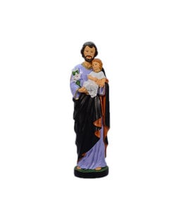 Statue of Saint Joseph and Child - 30 cm