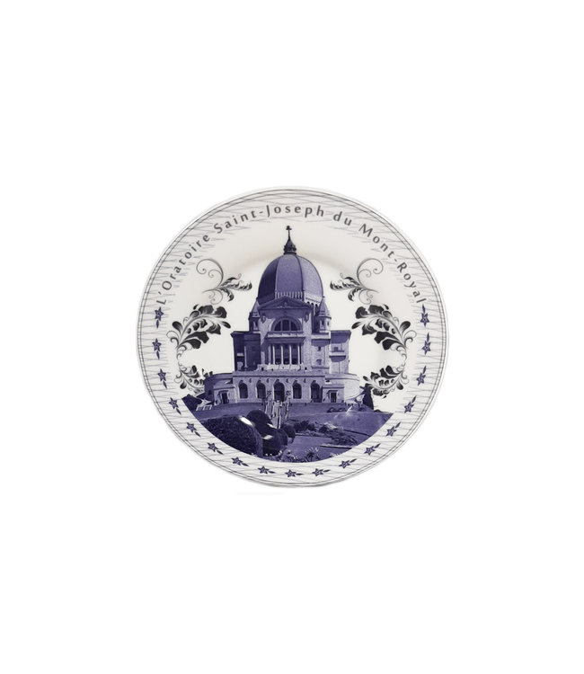 Saint Joseph's Oratory porcelain souvenir plate