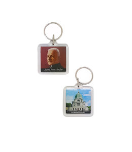 Saint Brother Andre and Oratory keychain