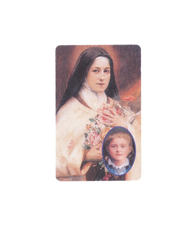 Saint Teresa prayer card