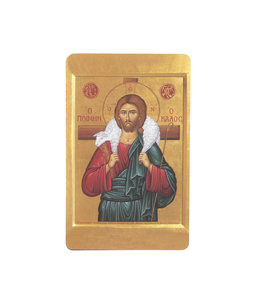 Good Shepherd icon prayer card