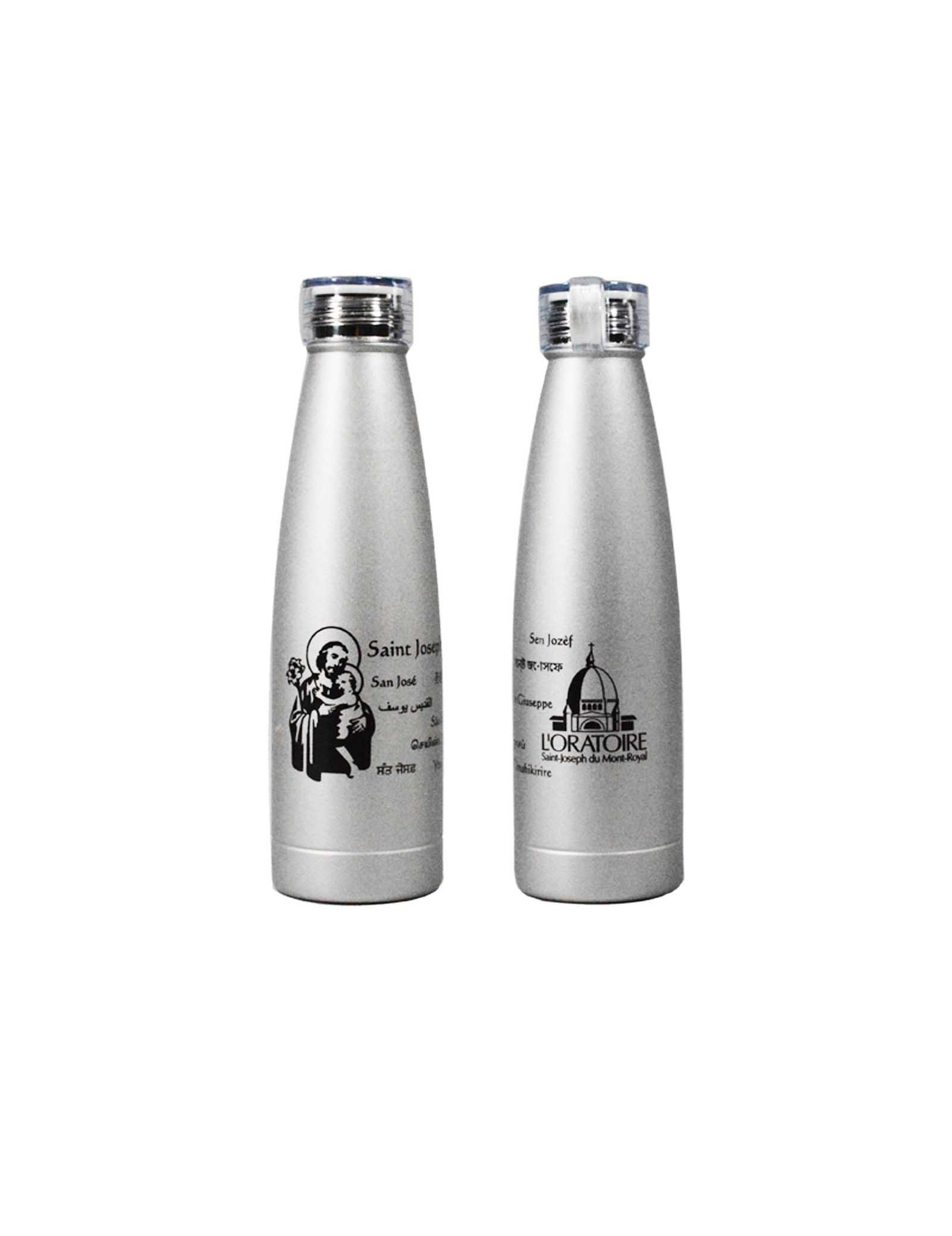 Saint Joseph water bottle, 11 languages - Gift Shop - Saint Joseph’s ...