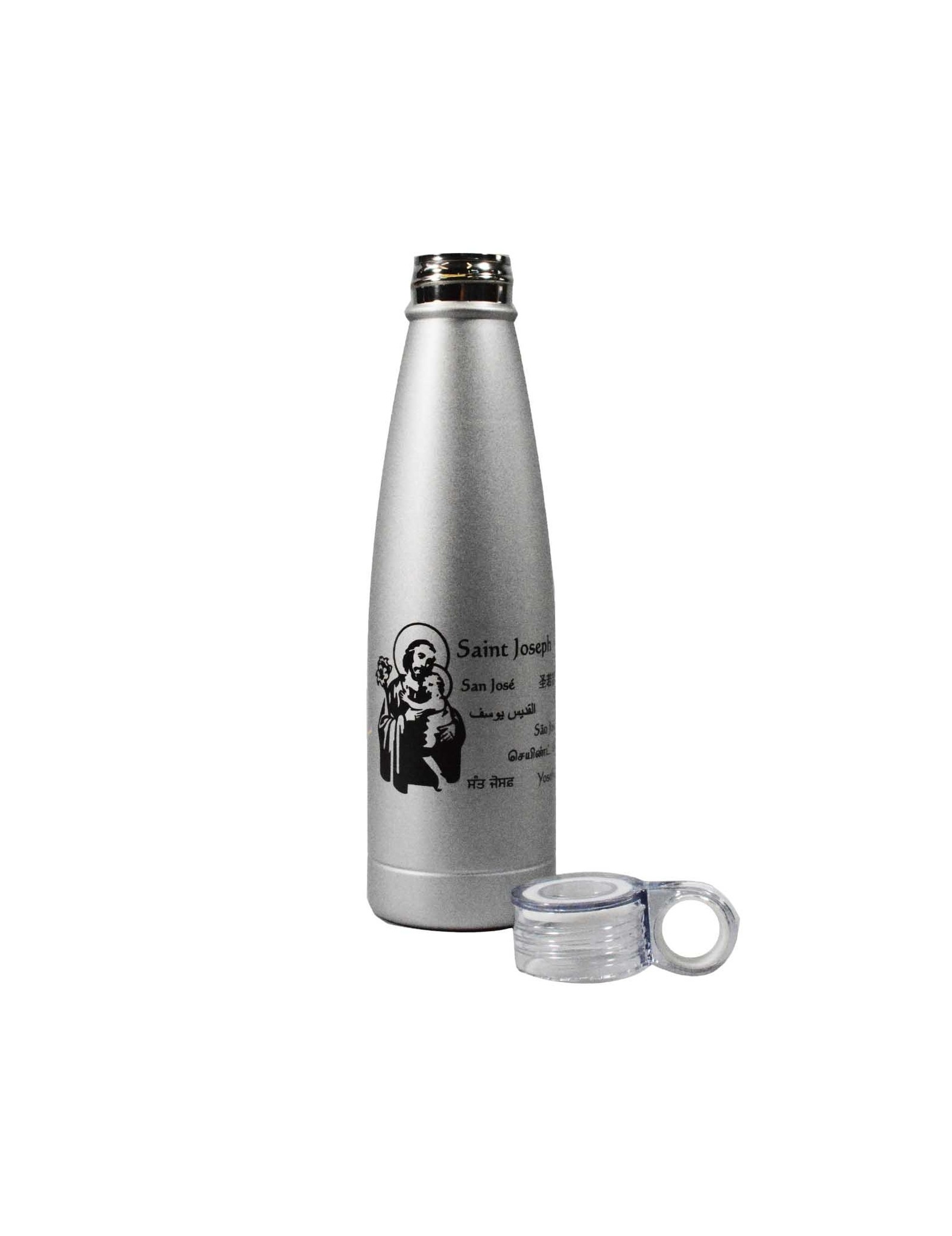 Saint Joseph water bottle, 11 languages - Gift Shop - Saint Joseph’s ...