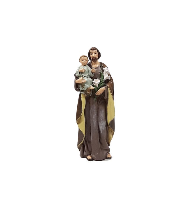 Joseph's Studio / Roman Statue saint Joseph et Enfant (10cm)