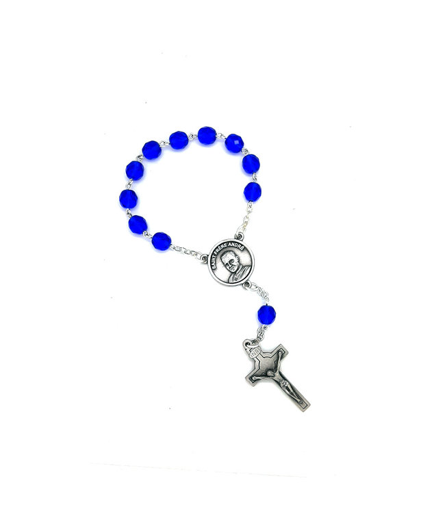 Saint Brother André Decade Rosary with Relic