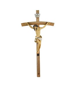 Large realistic wall crucifix (99cm)