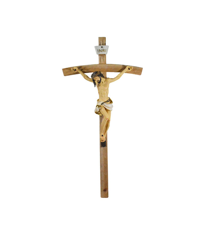 Large realistic wall crucifix (99cm)
