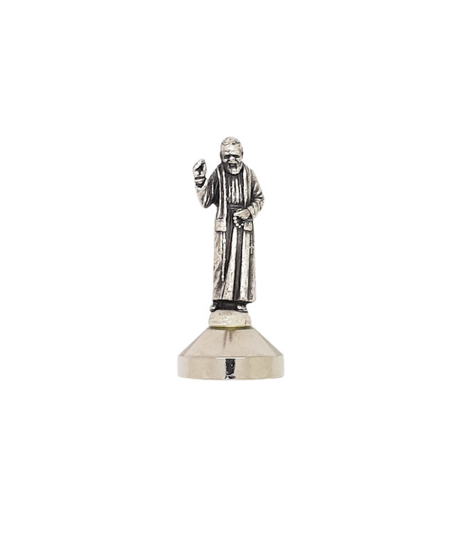 Statue-auto Padre Pio