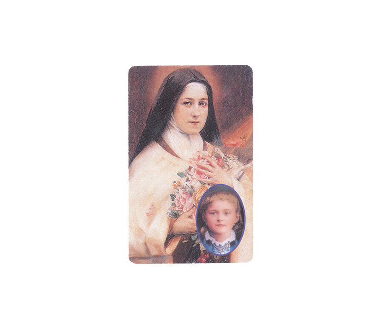 Carte avec prière sainte Thérèse L'Oratoire SaintJoseph