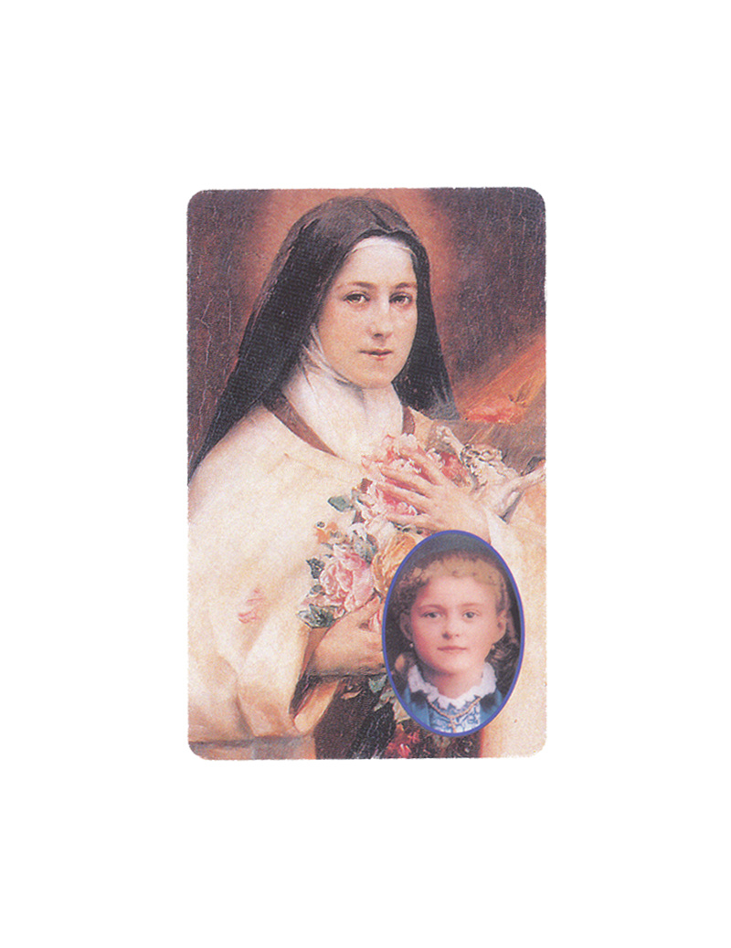 Carte avec prière sainte Thérèse L'Oratoire SaintJoseph