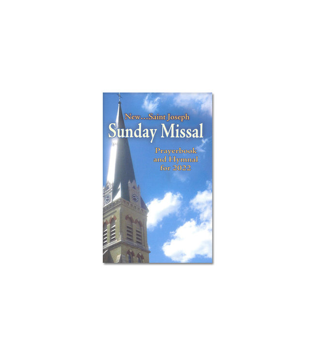 St. Joseph Sunday Missal Prayerbook And Hymnal For 2022 Canadian Edition