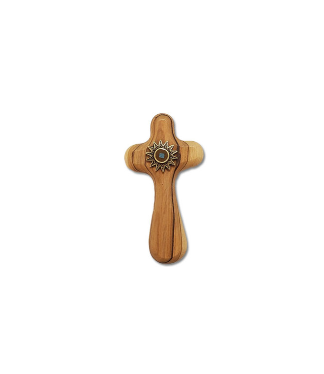 Comfort cross with relic of Saint Brother André
