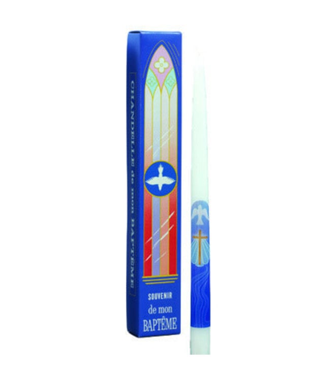 Baptism candle (French)