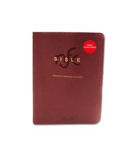 Société Biblique / Bible Society Bible NFC (Nouvelle Français courant) gros caractères, édition catholique