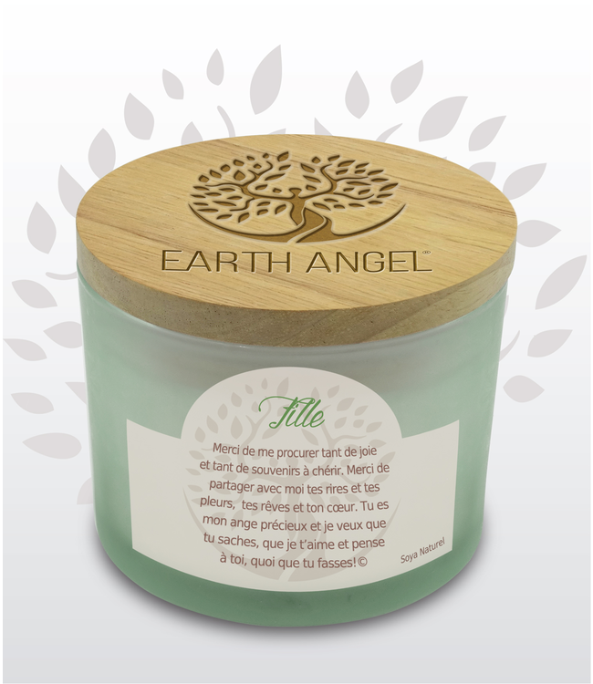 Earth angel candle (French)