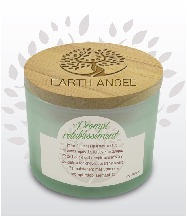 Earth angel candle (French)