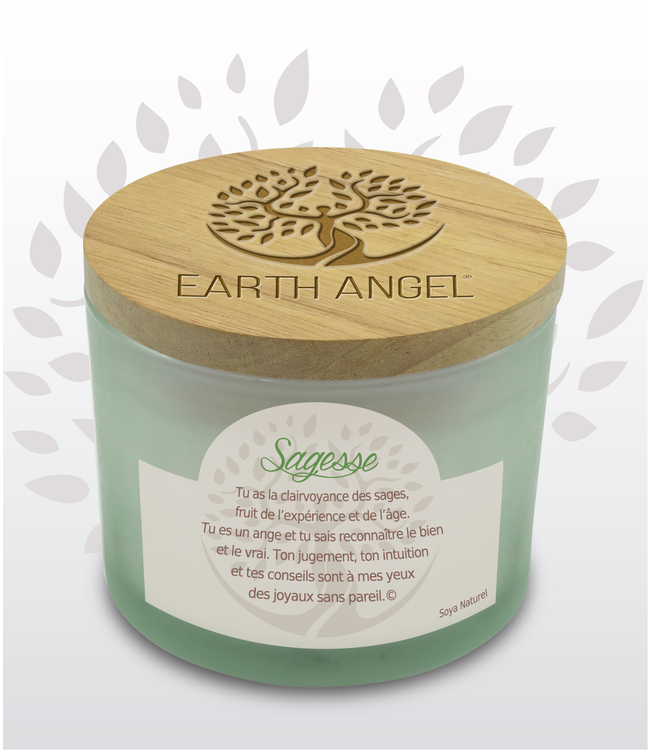 Earth angel candle (French)