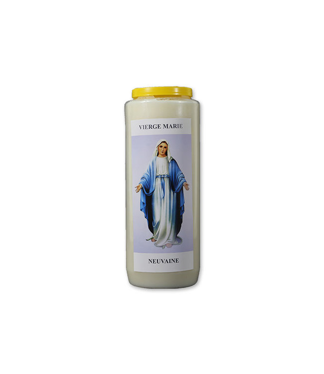 Chandelles Tradition / Tradition Candles Novena candle Vierge Marie (French)