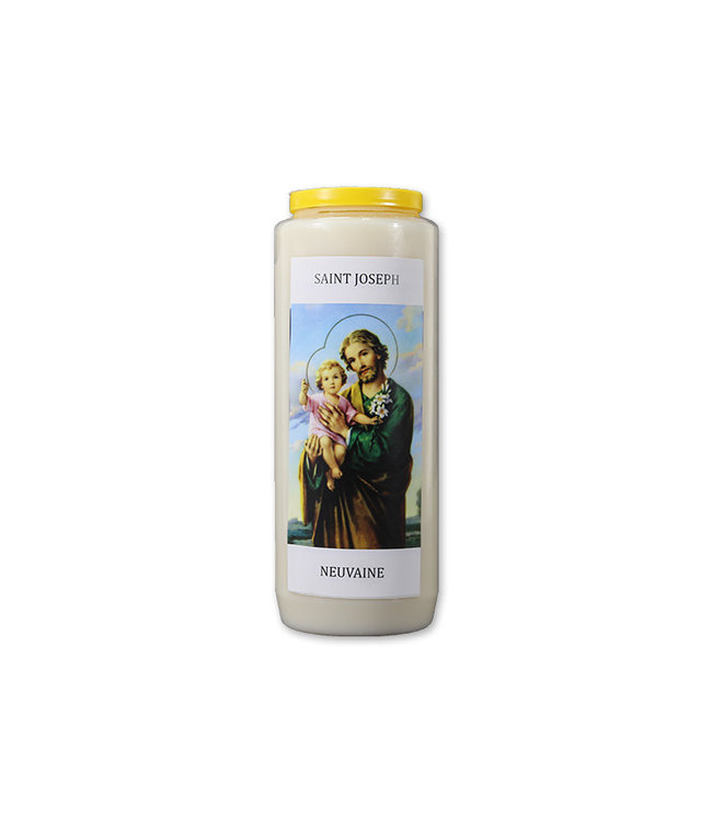Chandelles Tradition / Tradition Candles Novena candle saint Joseph (French)
