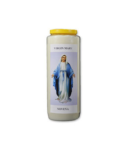 Chandelles Tradition / Tradition Candles Novena candle Virgin Marie
