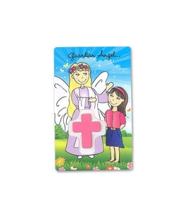 Guardian Angel medal card...Protect me girl