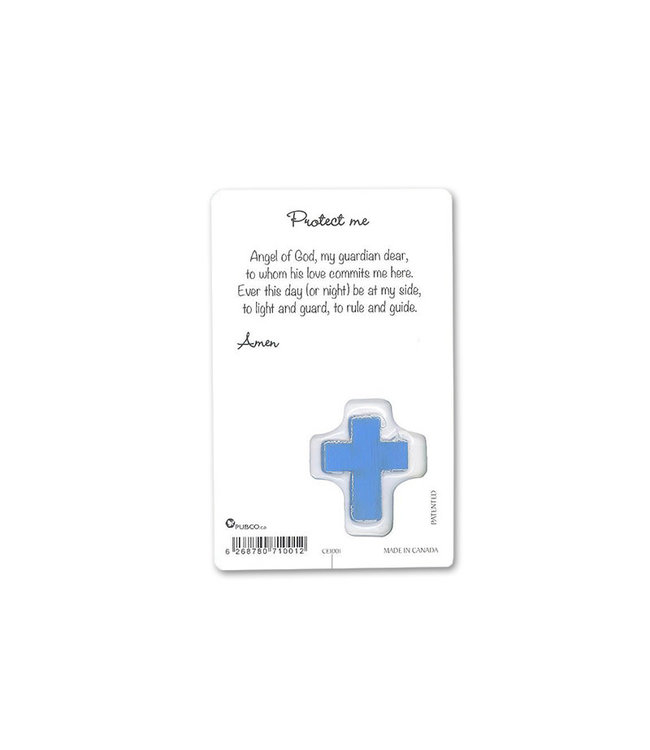Carte médaille Guardian Angel...Protect me boy