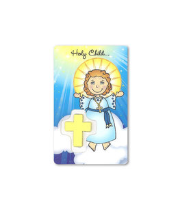 Medal card Holy Child...Be near me, Lord Jesus