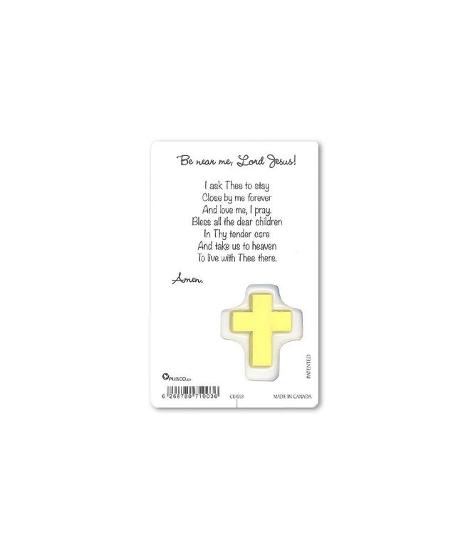Carte médaille Holy Child...Be near me, Lord Jesus