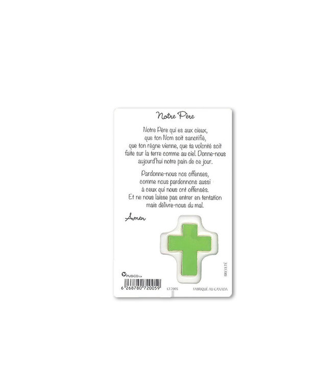 Carte médaille Jésus