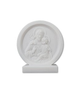 Saint Joseph desk ornament in alabaster