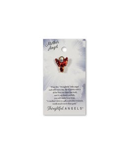 Mother angel pin