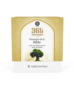 Boîte Bonheur / Box of Joy Can of Joy : Messages from the Bible (French)