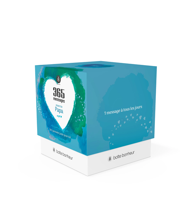 Pour toi papa Boîte Bonheur 365 douceurs juste pour toi (French)