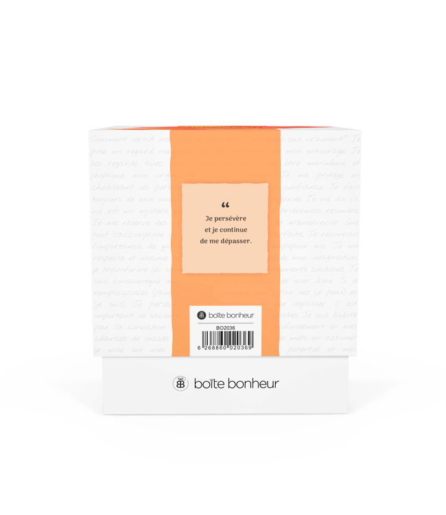 Le pouvoir de l'espoir Boîte Bonheur 365 messages réconfortants (French)