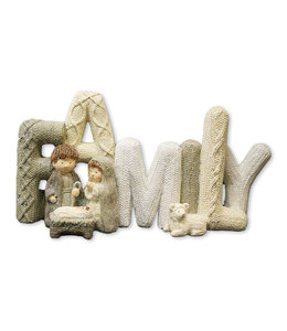 Word Family in 3D with nativity