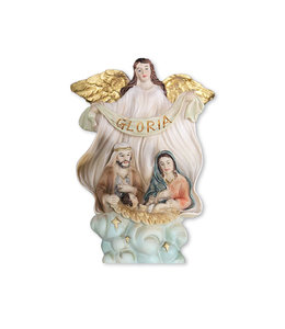 Nativity in an Angel Gloria
