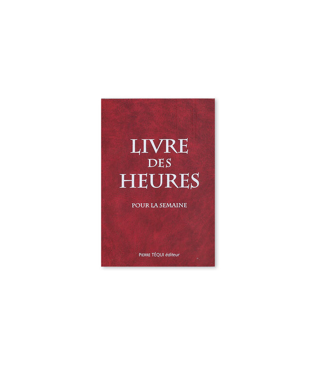 Livre des heures pour la semaine (French)