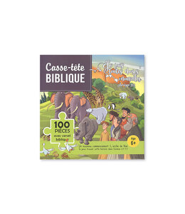 Bible puzzle: "L'arche de Noé" 100 pieces (French)