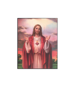 Plaque of Sacred Heart of Jesus
