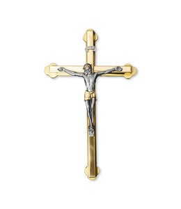 Gold and silver crucifix (medium)