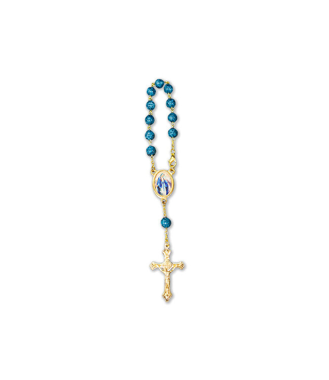 Miraculous car rosary
